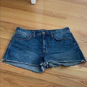 Madewell Dark Blue Jean Shorts